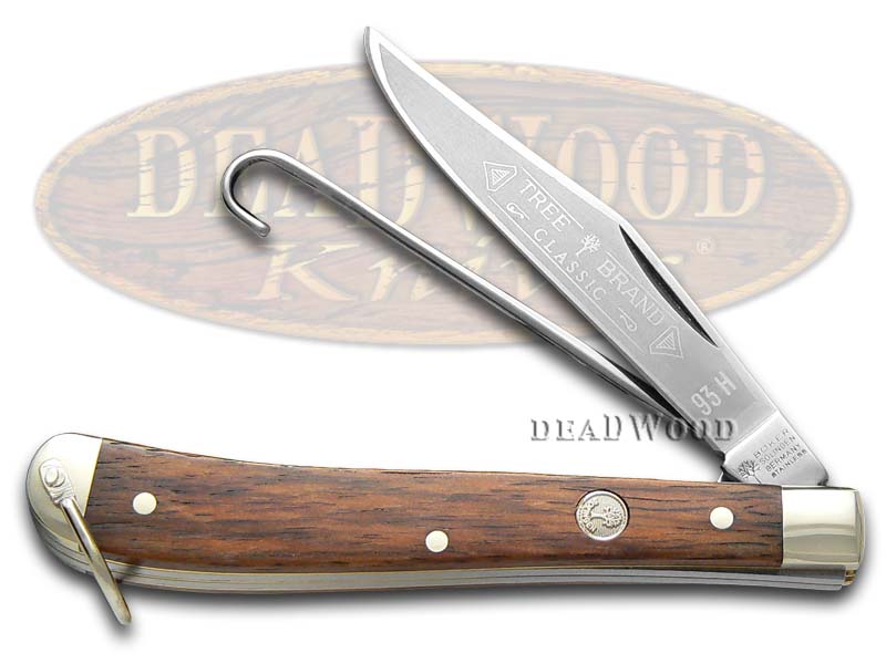 BOKER TREE BRAND Smooth Rosewood Bird Hunter Stainless Pocket Knife