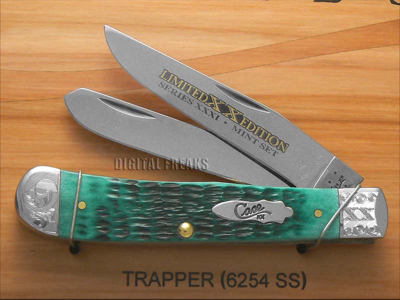 CASE XX 31st Limited XX Edition Series 1/250 Jade Bone Mint Pocket