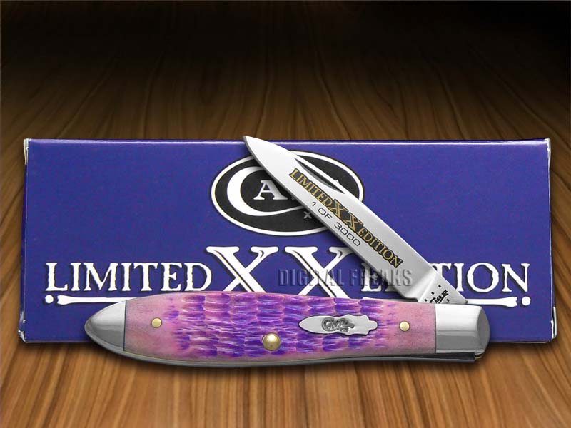 CASE XX Limited Edition Cotton Candy Tear Drop 1/3000 Pocket Knife