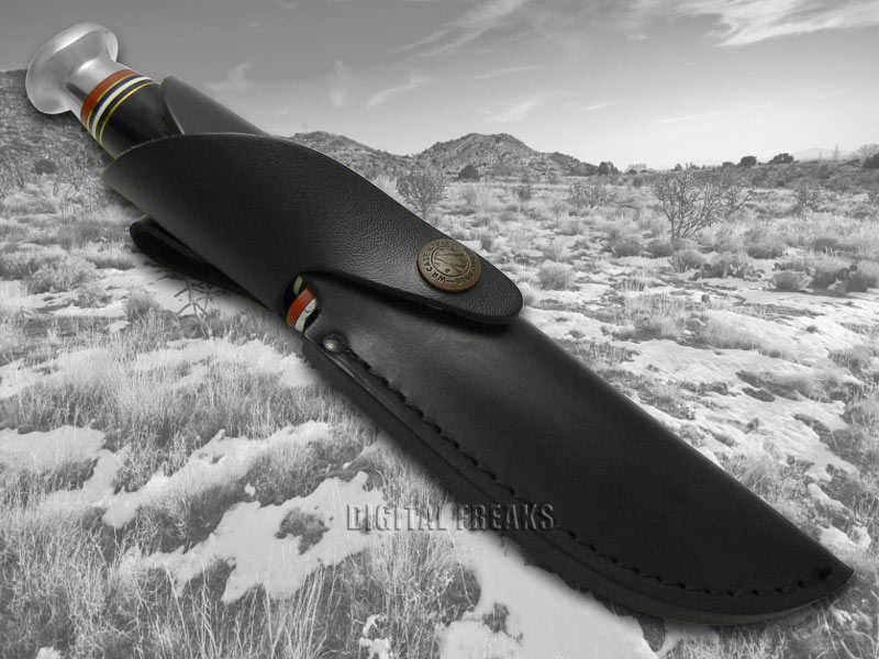 CASE XX Genuine Buffalo Horn Fixed Blade Hunter Stainless Knives Knife