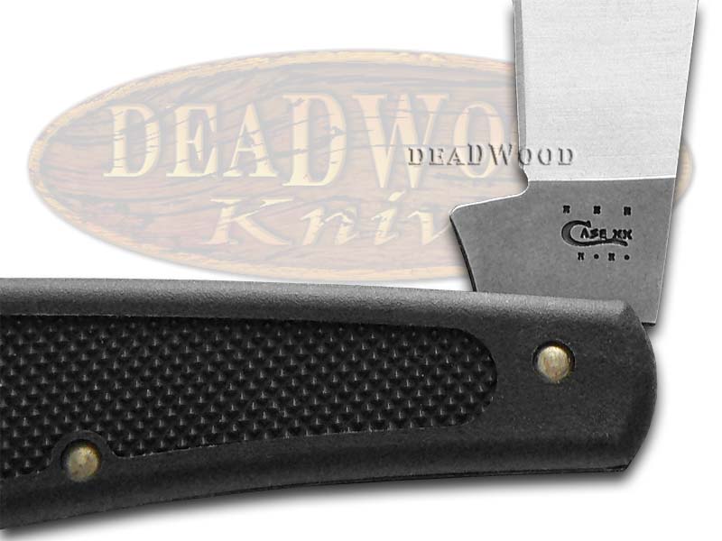 CASE XX Lightweight Black Zytel Synthetic Hawkbill Stainless Pocket