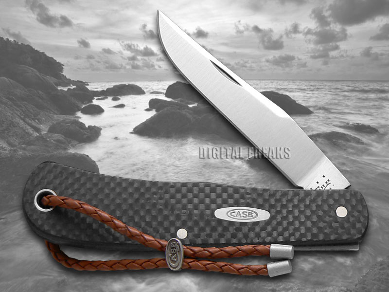 CASE XX Black Carbon Fiber Backpocket Stainless Pocket Knives Knife eBay