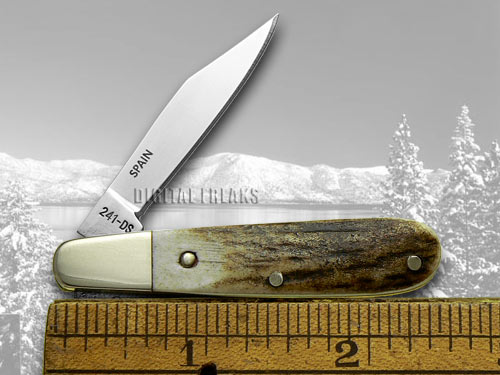 HEN & ROOSTER AND Deer Stag Barlow Pocket Knife Knives  