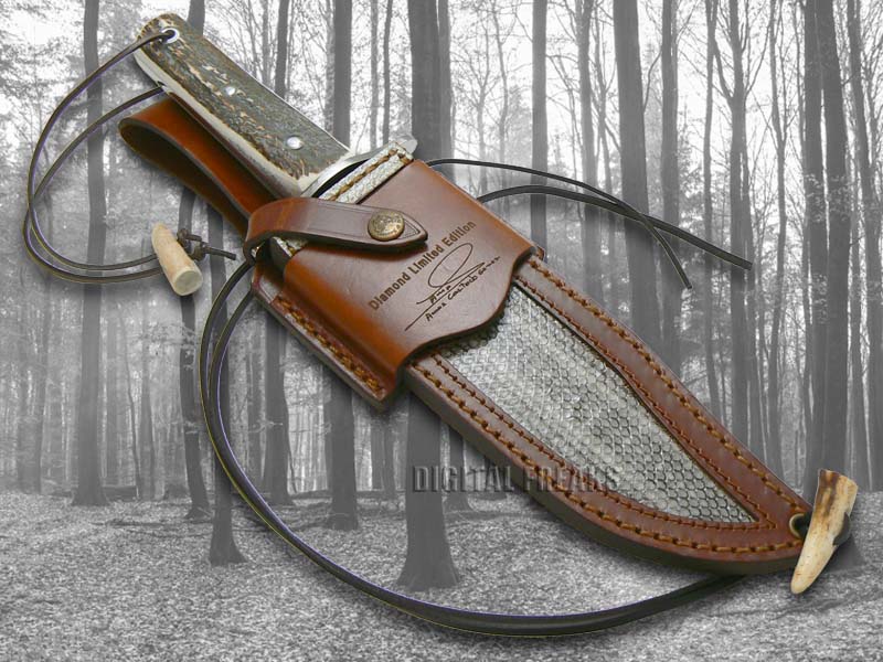 HEN & ROOSTER AND Diamond Limited Edition Deer Stag Small Bowie