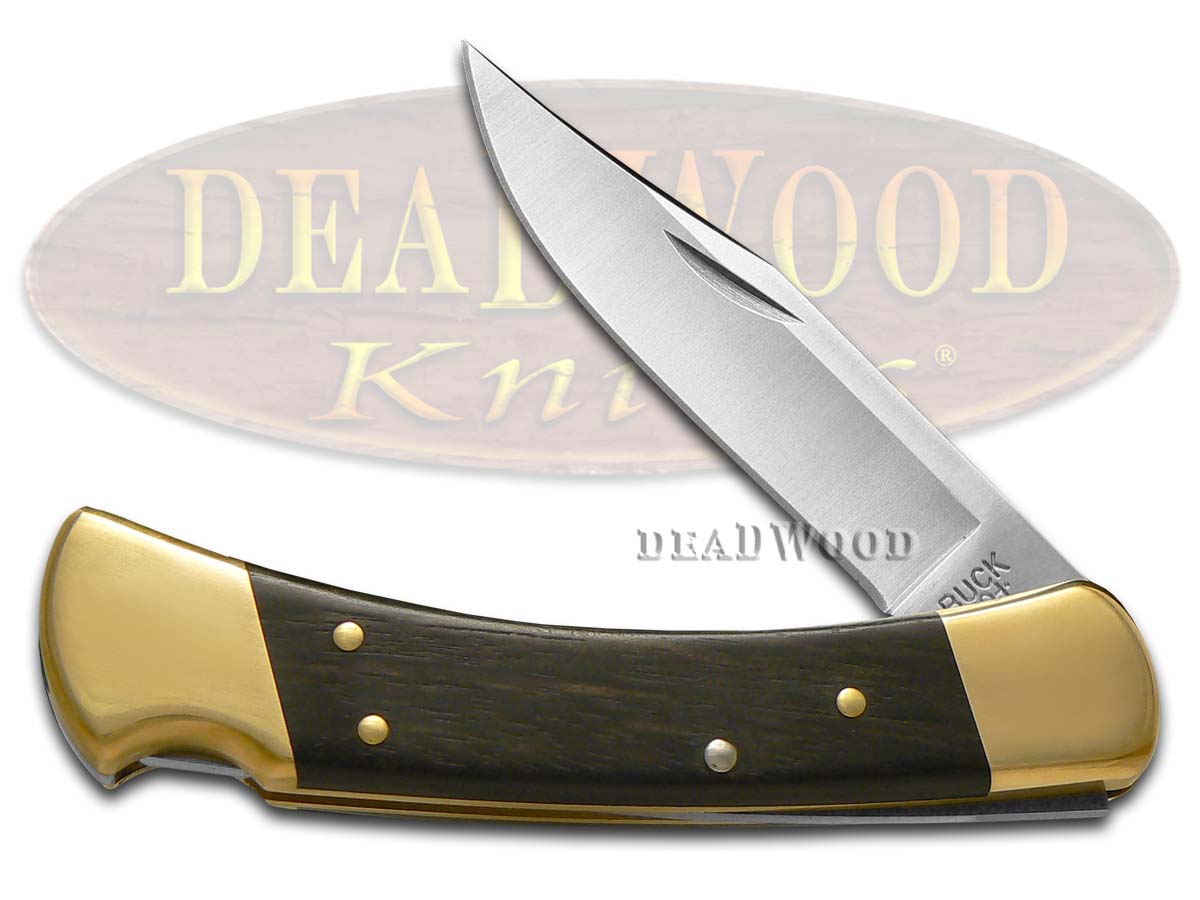 Buck 110 Folding Hunter Wooden Pocket Knife