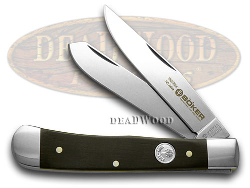 Boker Tree Brand 145th Anniversary Grenadill Wood 1/145 Trapper Pocket Knife Knives