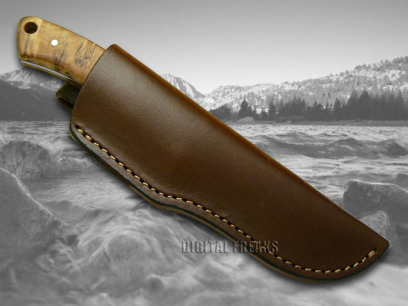 BOKER TREE BRAND Thuya Wood Integral Hunter Fixed Blade Knives Knife eBay
