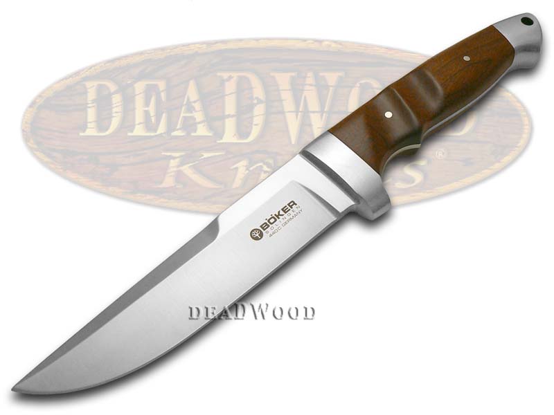 Boker Tree Brand Maple Wood Vollintegral 2.0 XL Fixed Blade Stainless Knife