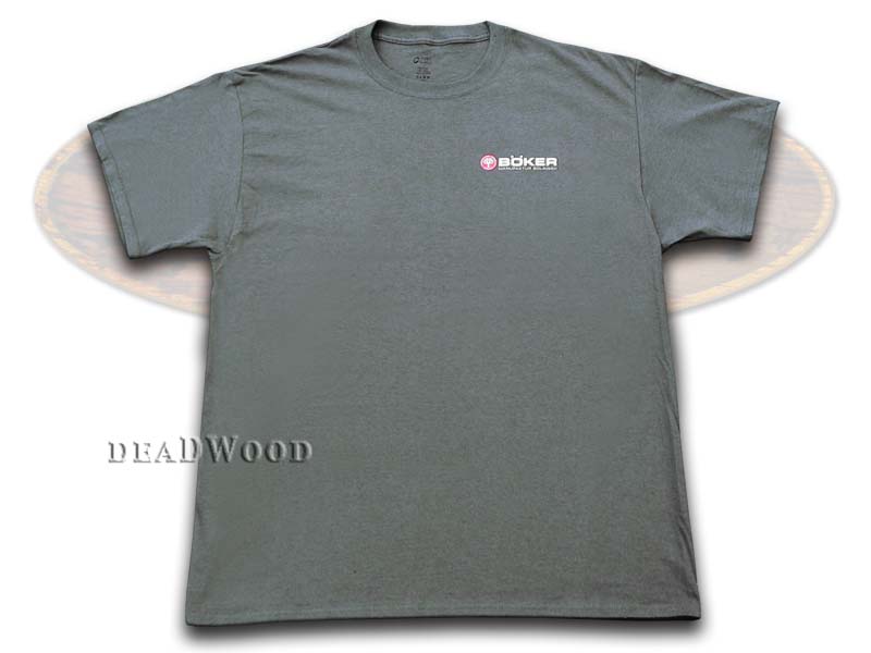 Boker Tree Brand Knives Premium Grey Cotton XX-Large T-Shirt