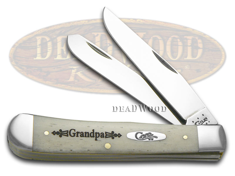 Case XX Grandpa Natural Bone Trapper Stainless Pocket Knife