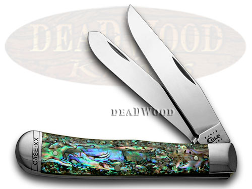 Case XX Genuine Abalone Trapper Pocket Knife