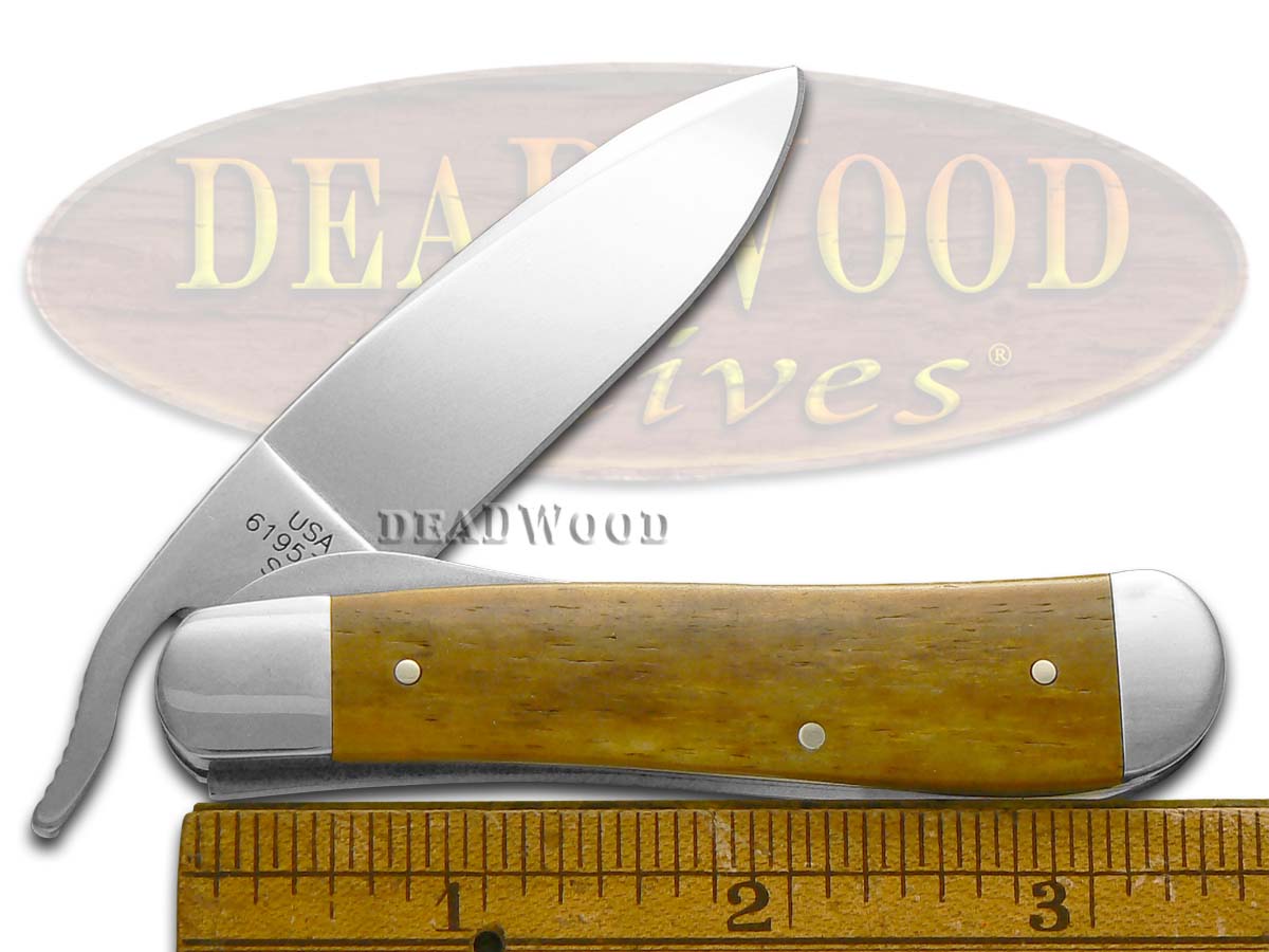 Case xx Knives Russlock Smooth Antique Bone 1/500 Stainless 21965