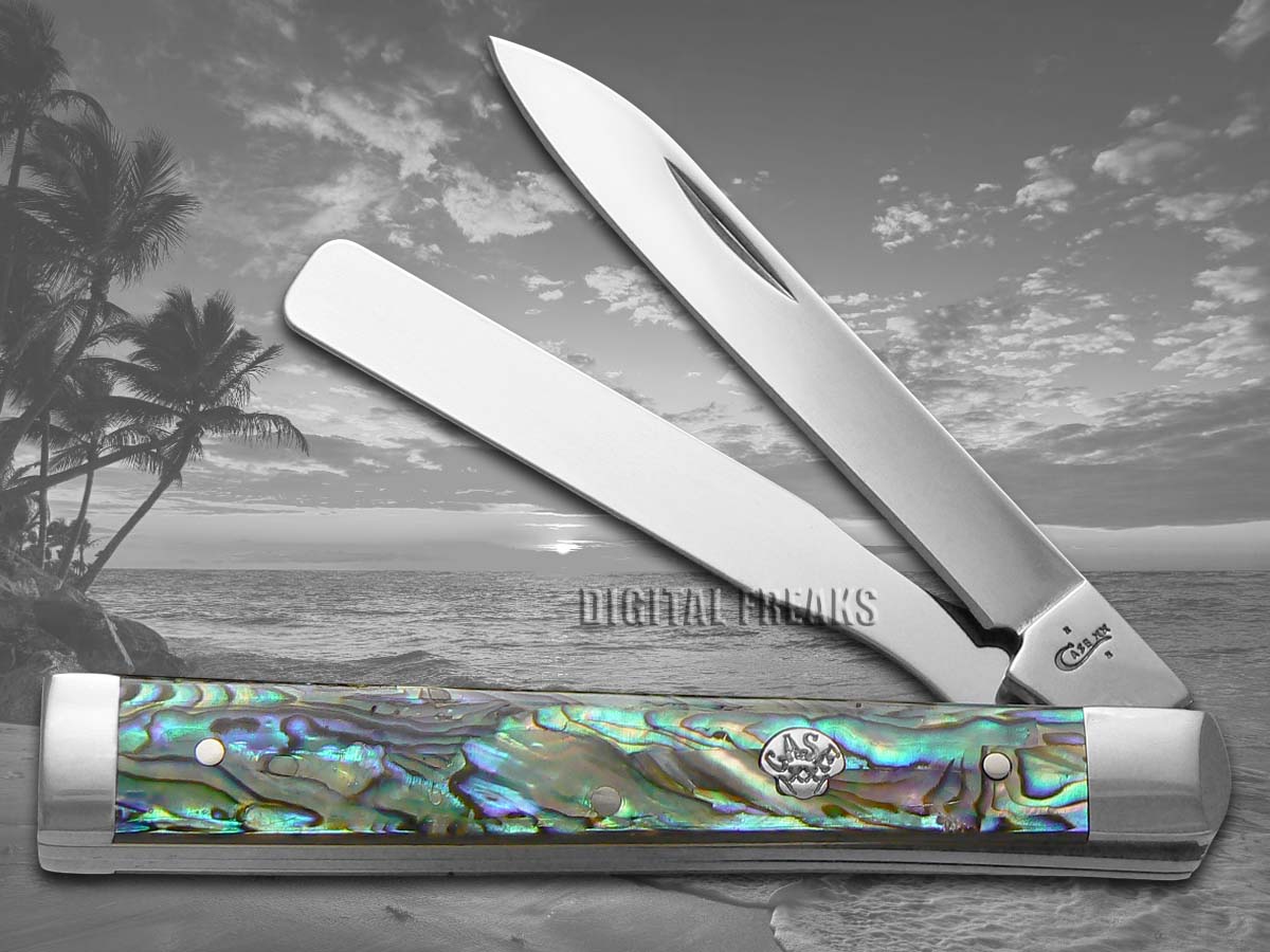CASE XX Genuine Paua Abalone Doctor 22595 Pocket Knives Knife