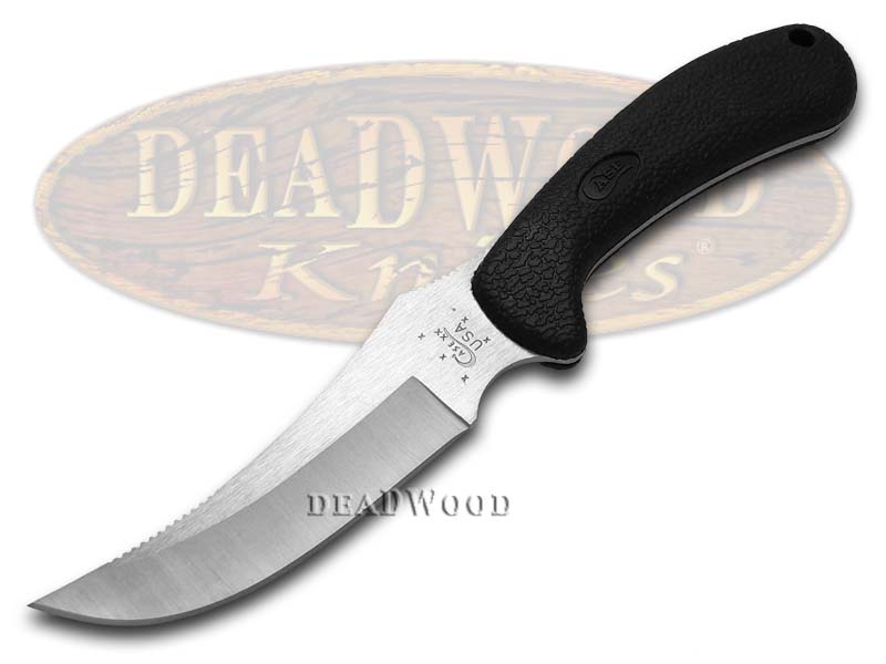 Case XX Lightweight Black Hunter Ridgeback Fixed Blade Stainless Knife
