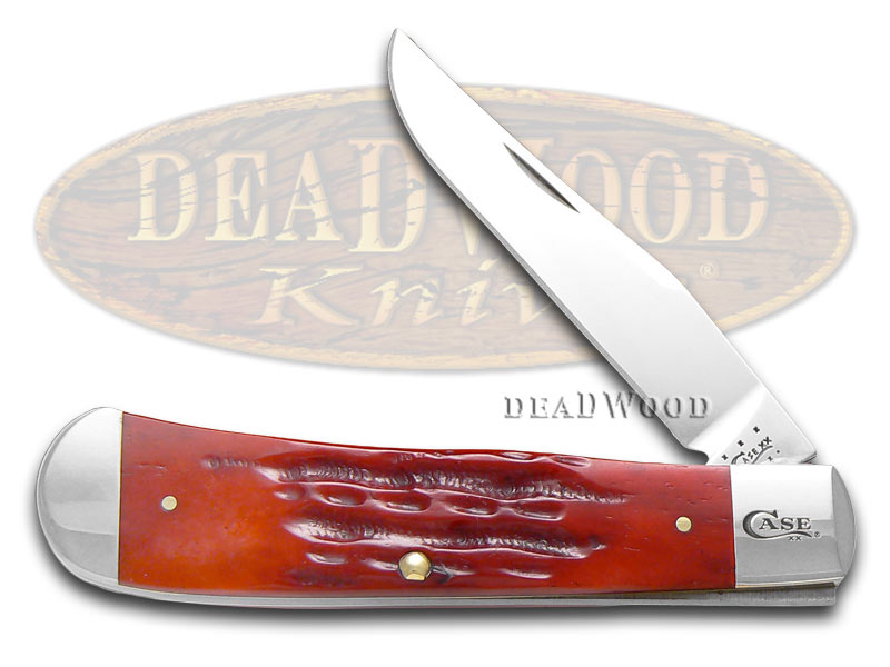 Case XX Deep Canyon Red Bone Backpocket Stainless Pocket Knife