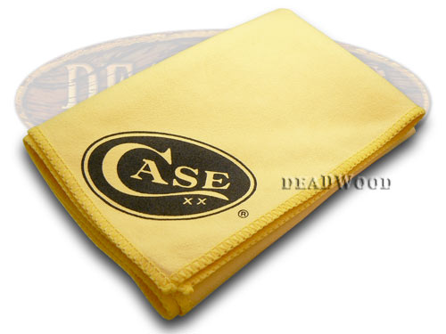 Case XX Yellow Absorbent Jewler's Cloth for Polishing Pocket Knives