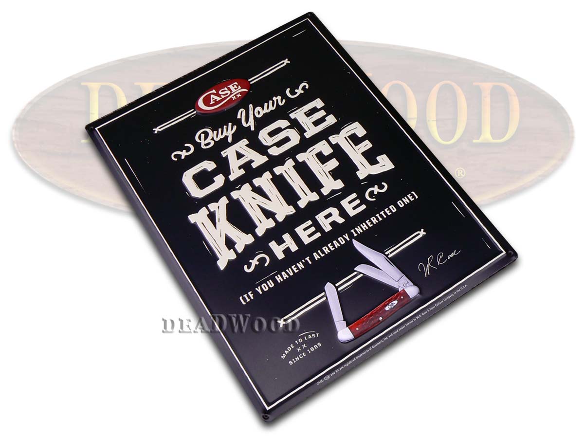 CASE XX Buy Your Case Knife Here Wall Mountable Tin Tacker Sign 50110 eBay