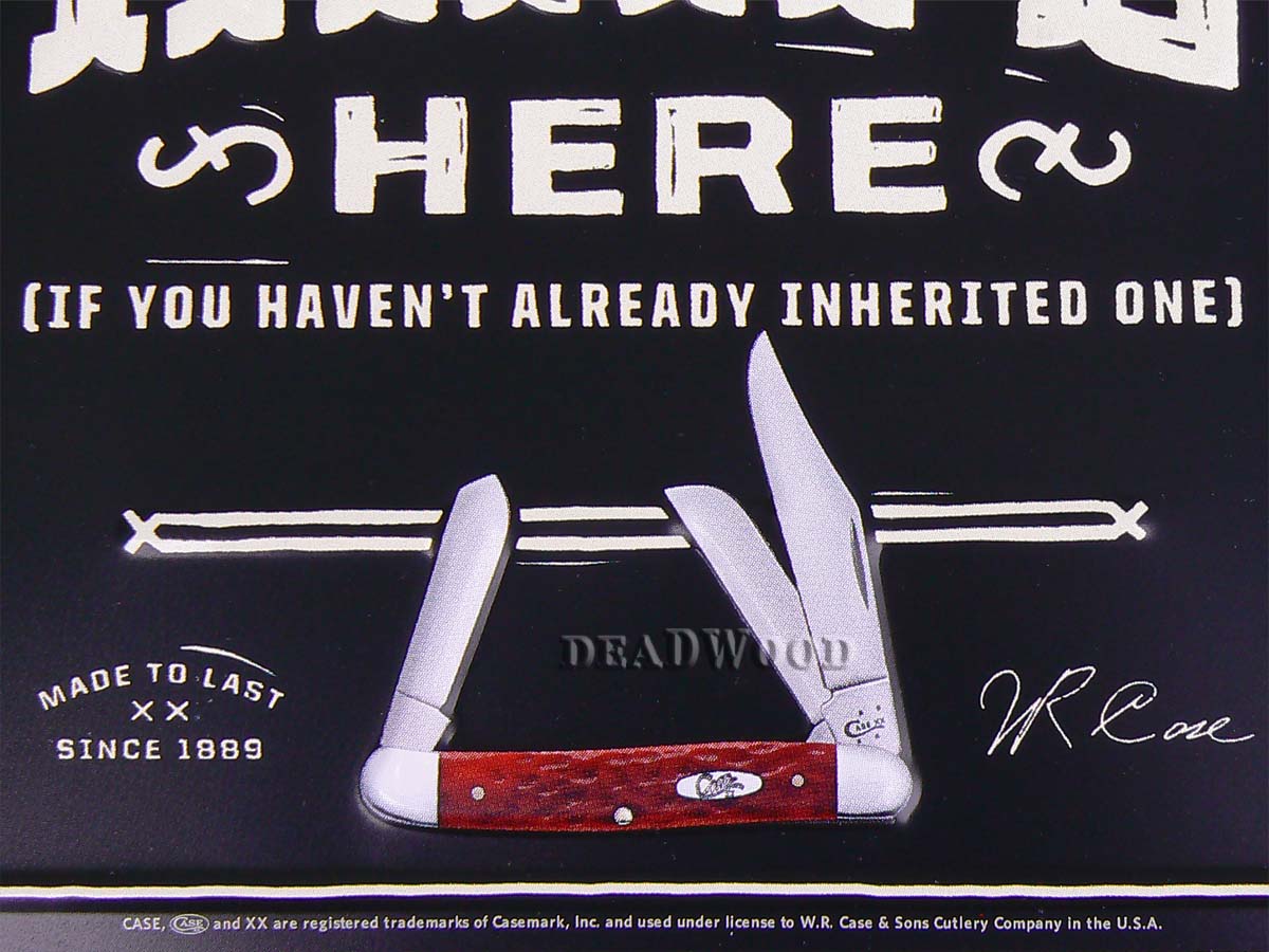 CASE XX Buy Your Case Knife Here Wall Mountable Tin Tacker Sign 50110 eBay