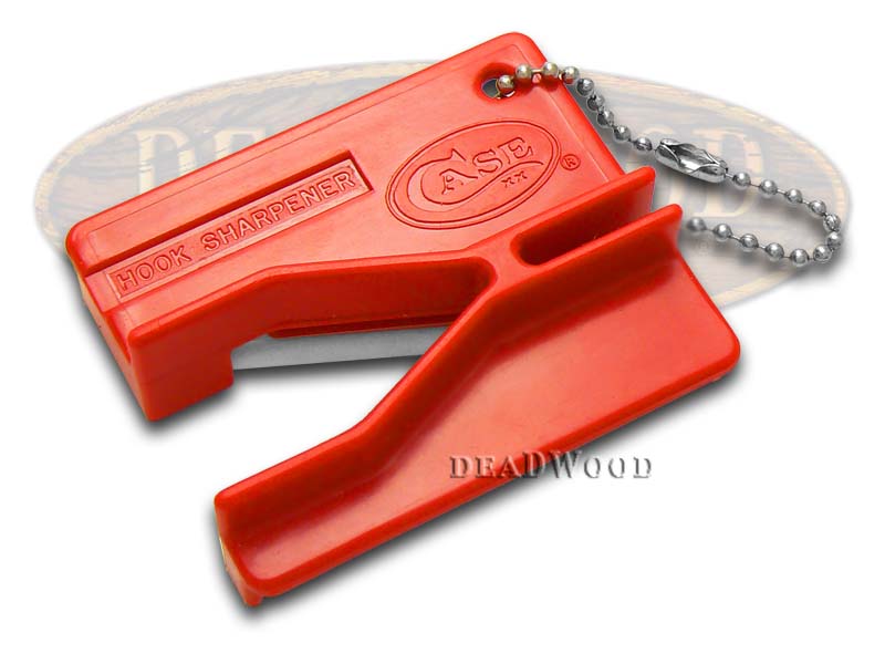 Case XX Knives Red Ceramic Rod Pocket Knife Sharpener