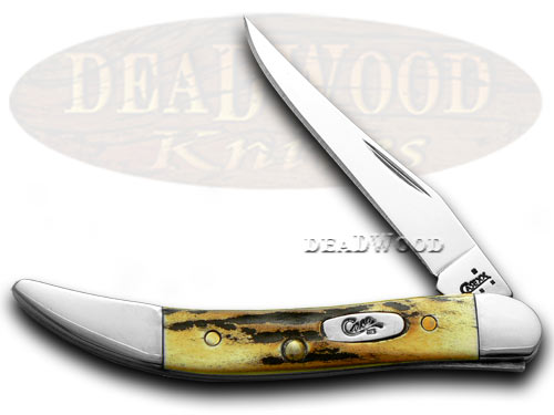 Case xx Genuine Sambar Stag Tiny Toothpick Pocket Knife Knives