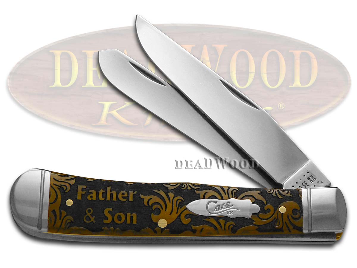 Case XX Father and Son Antique Bone Trapper 1/500 Stainless Pocket Knife