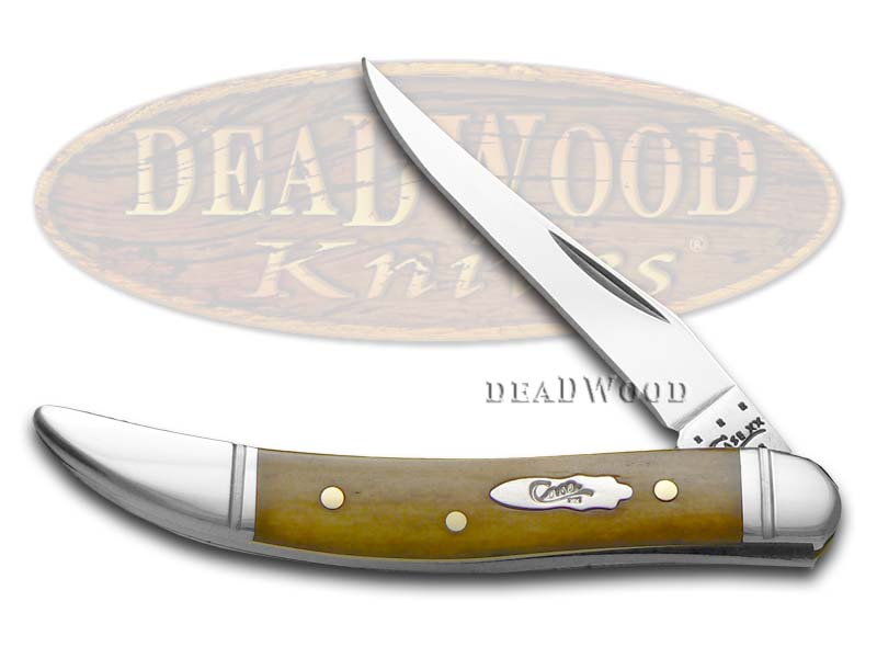 Case xx Toothpick Knife Smooth Antique Bone Handle Stainless Pocket