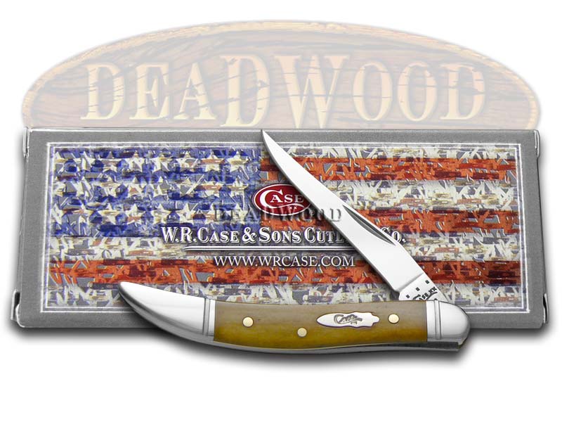 Case xx Toothpick Knife Smooth Antique Bone Handle Stainless Pocket