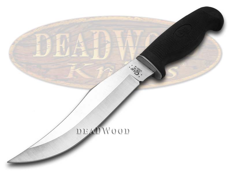 Case xx Lightweight Black Synthetic Swept Skinner Fixed Blade Stainless Knife Knives