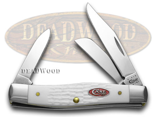 Case xx Jigged White Delrin Stockman Pocket Knife Knives