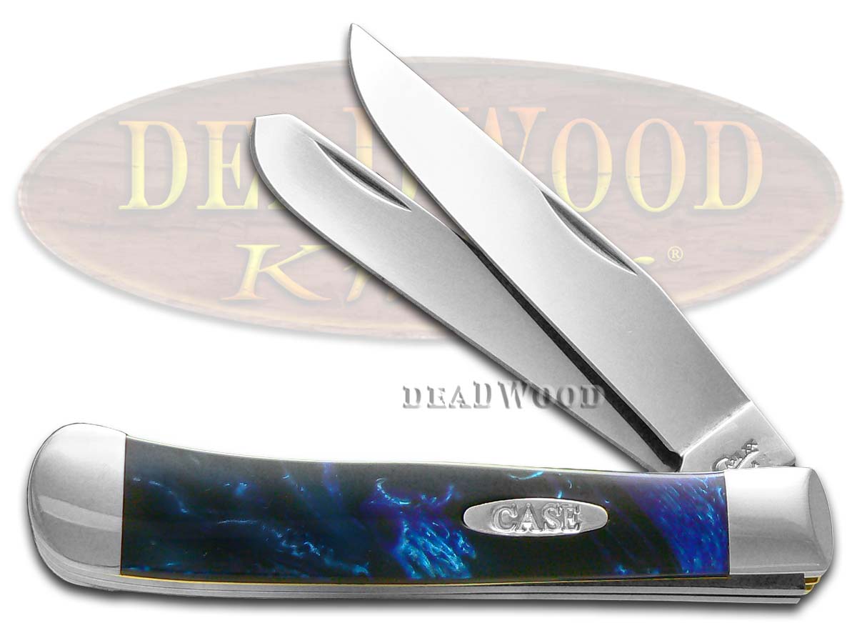 Case XX Blue Shadow Corelon Trapper Stainless Pocket Knife