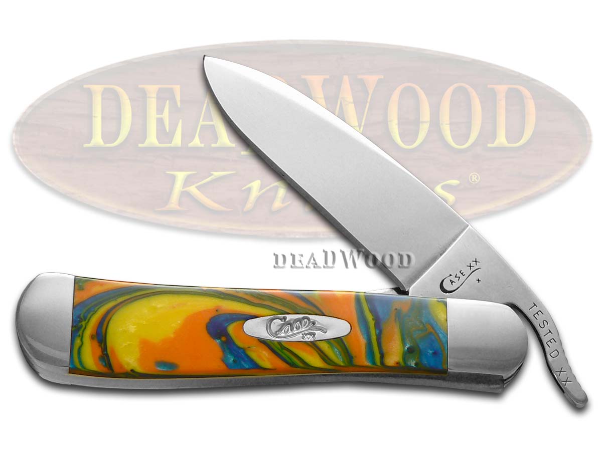 Case XX Feather McCall Corelon Russlock Stainless Pocket Knife