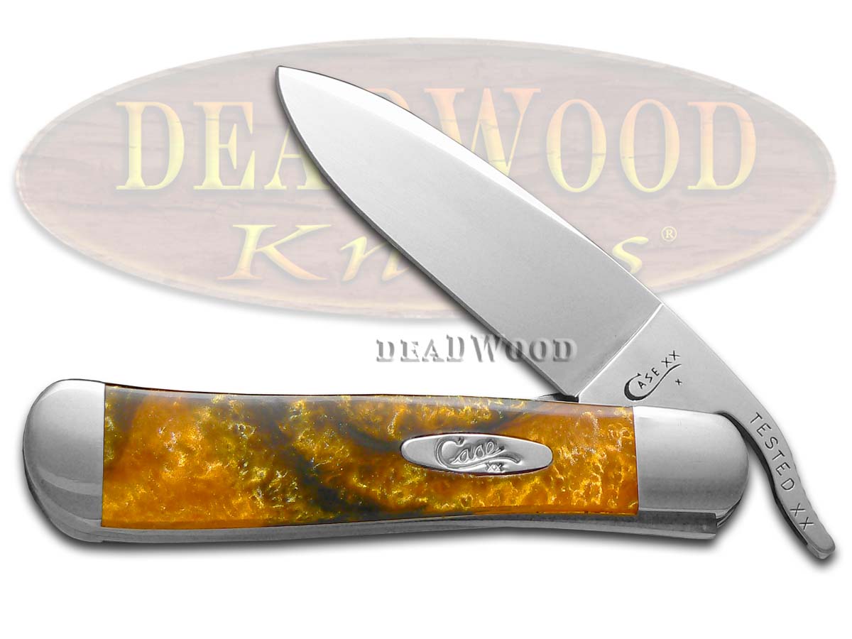 Case XX Pot of Gold Corelon Russlock Stainless Pocket Knife