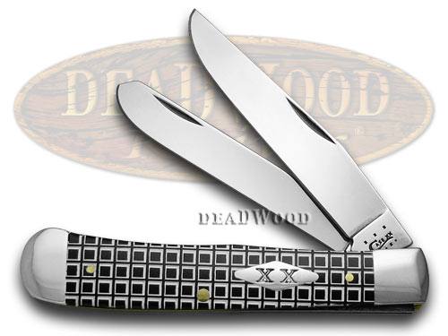 Case XX Mesh Black Delrin 1/500 Trapper Pocket Knife