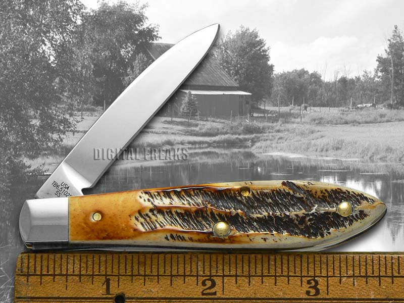 CASE XX Greatest Grandpa 6.5 BoneStag Teardrop Jack 1 1/600 Pocket