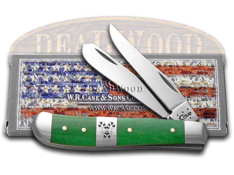 Case Cutlery Mini Trapper Candy Cane Knife 65584 6207ss Pattern. 3 for