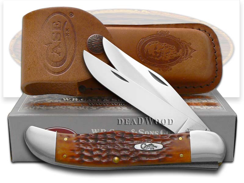 Case xx Folding Hunter Knife Jigged Chestnut Bone Handle CV Pocket Knives 07013 eBay