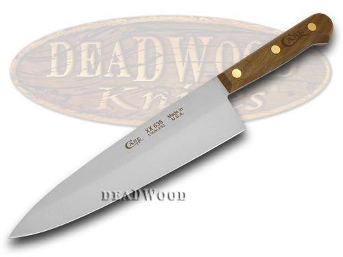 Case XX Household Cutlery Kitchen Walnut Wood Chef's Knife