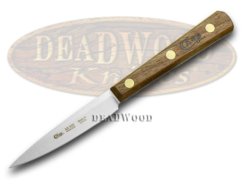 Case xx Household Cutlery Kitchen Walnut Wood Spear Point Paring Pocket Knife Knives