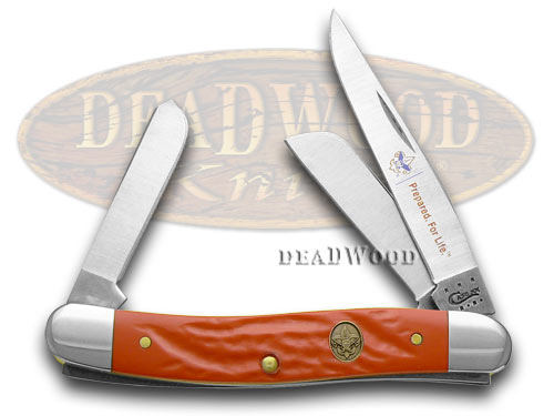 Case XX Jigged Red Delrin Boy Scouts of America Stockman Pocket Knife