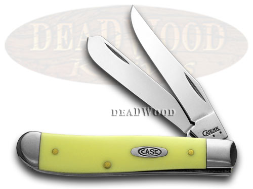 Case XX Yellow Synthetic Mini Trapper Pocket Knife