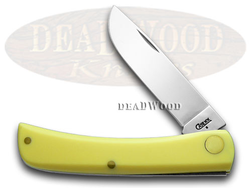 Case xx Yellow Synthetic Sodbuster Pocket Knife Knives