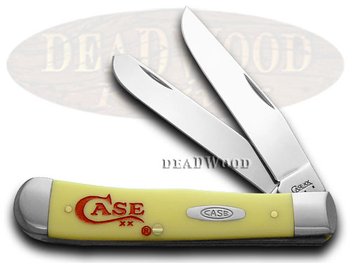 Case XX Yellow Trapper Logo 1/500 Pocket Knife