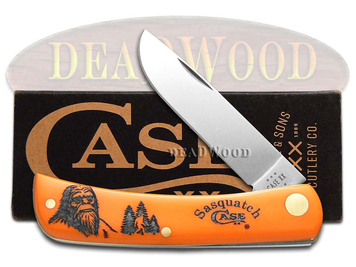 Case xx Knives Sodbuster Sasquatch 1/500 Orange 80502SQH Stainless