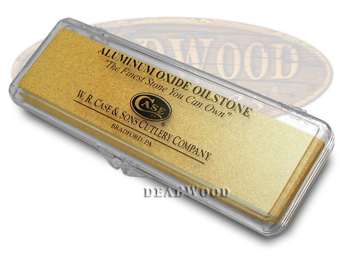 Case XX Aluminum Oxide Oilstone Pocket Knife Sharpening Stone