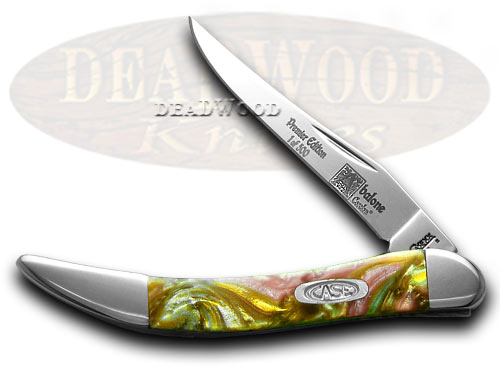 Case xx Abalone Genuine Corelon 1/500 Toothpick Pocket Knife Knives