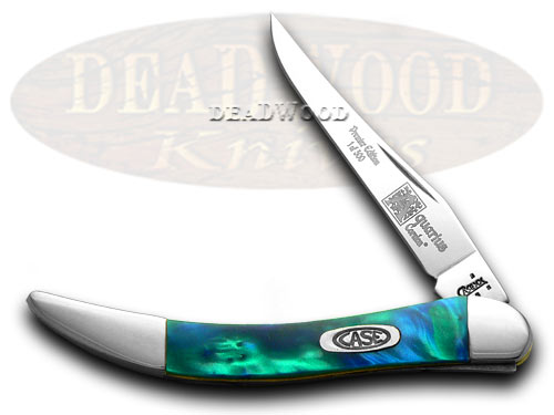 Case xx Aquarius Genuine Corelon 1/500 Toothpick Pocket Knife Knives