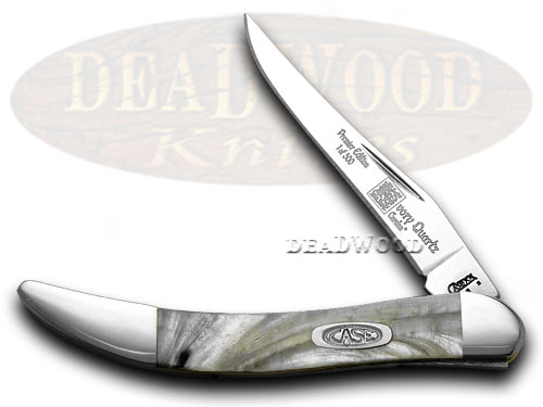 Case xx Ivory Quartz Genuine Corelon 1/500 Toothpick Pocket Knife Knives