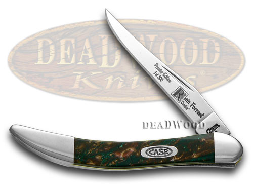 Case xx Rain Forrest Genuine Corelon Toothpick 1/500 Pocket Knife Knives