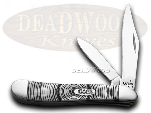 Case XX White Pearl Tree Ring Peanut 1/600 Pocket Knife