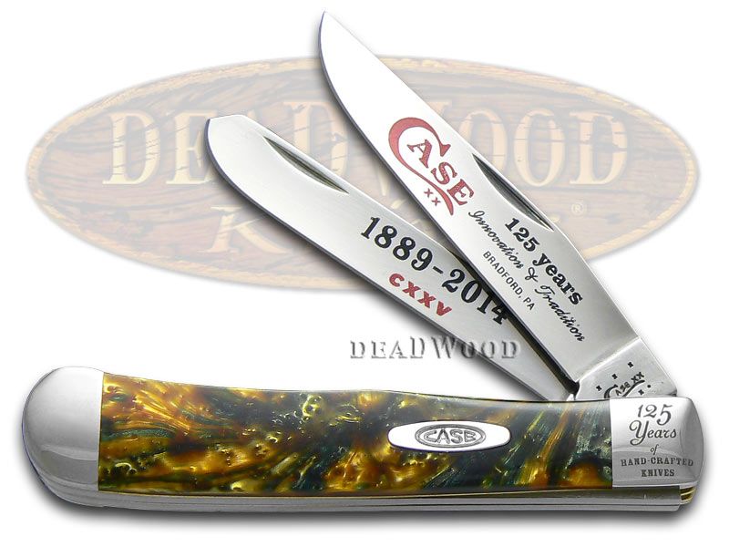 Case XX 125th Anniversary Morning Mist Trapper Stainless Pocket Knife